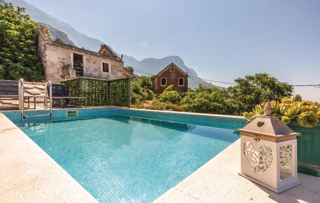 Villa Kristina - Ferienhaus Baska Voda - Topici, Private Outdoor Swimmingpool, Wifi Exterior photo
